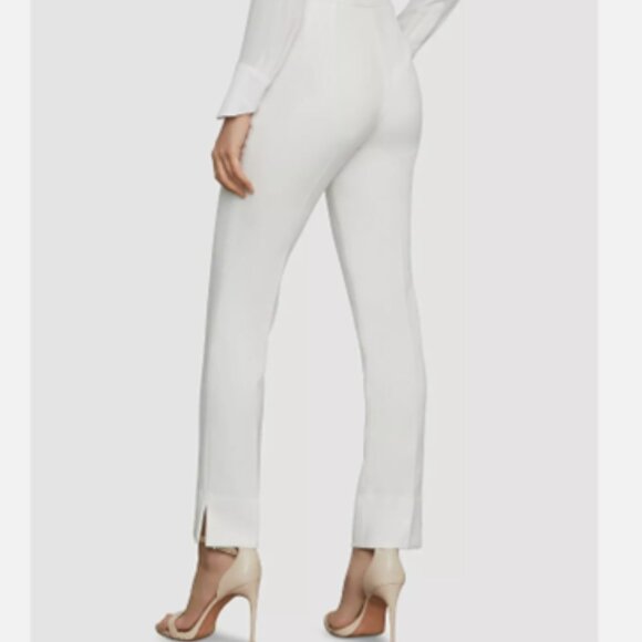 NWT [BCBGMaxAzria] Kurra Off White Straight Dress Pants - Women's Sz XS - Picture 12 of 12